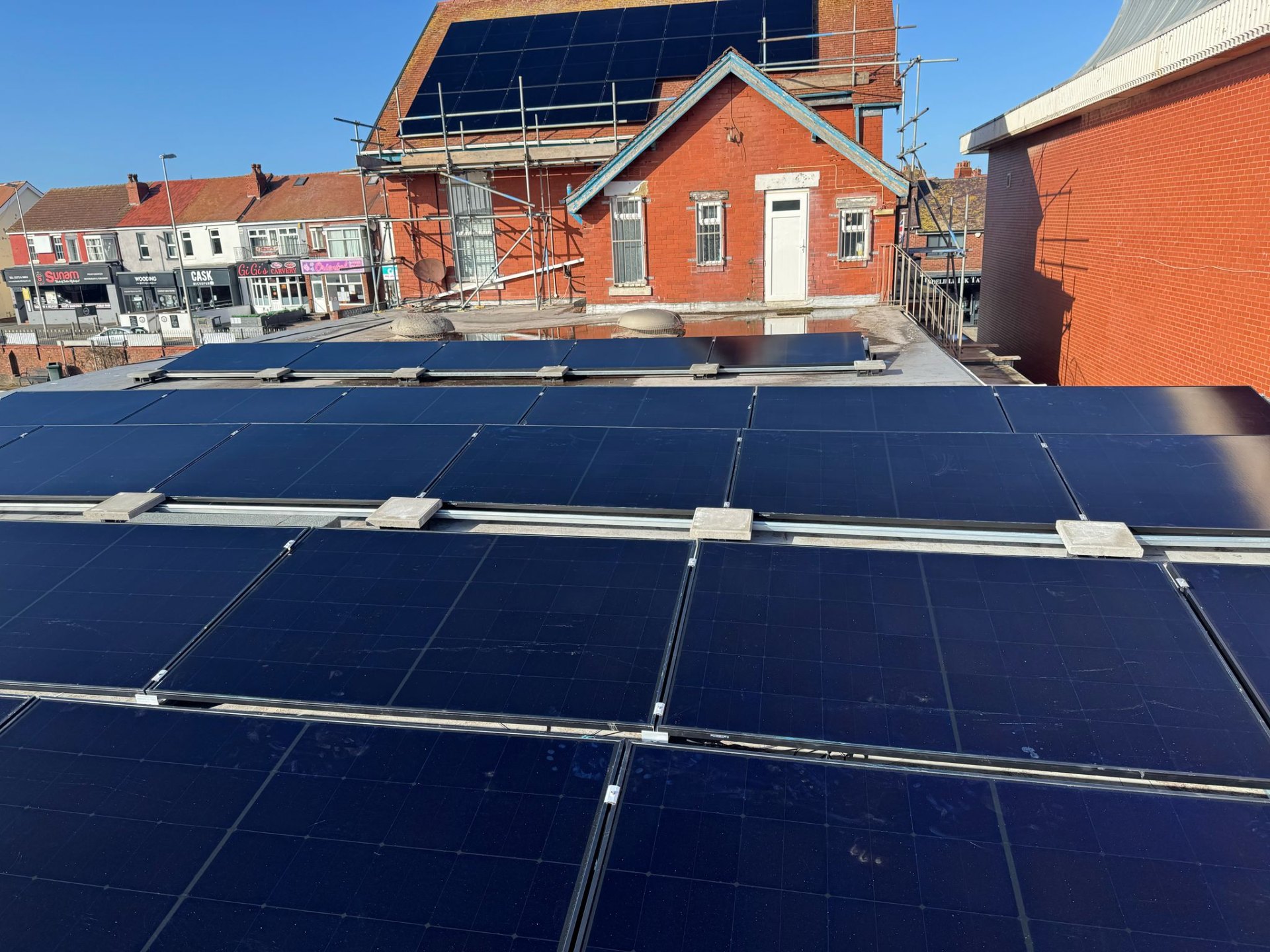Commercial Solar Installer - Bispham Conservative Club 22kWp Installation - Solar panel installation featured image