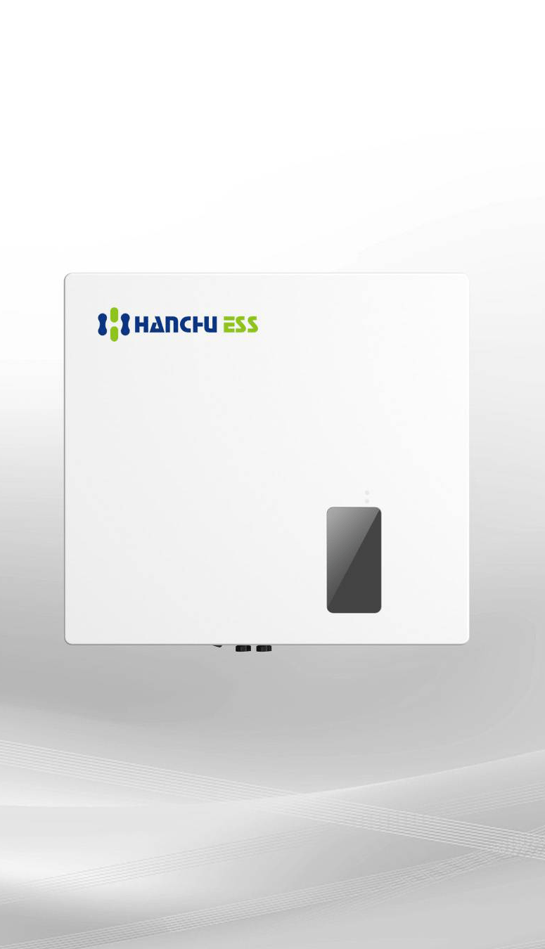 Hanchu hybrid inverter single phase model with advanced display