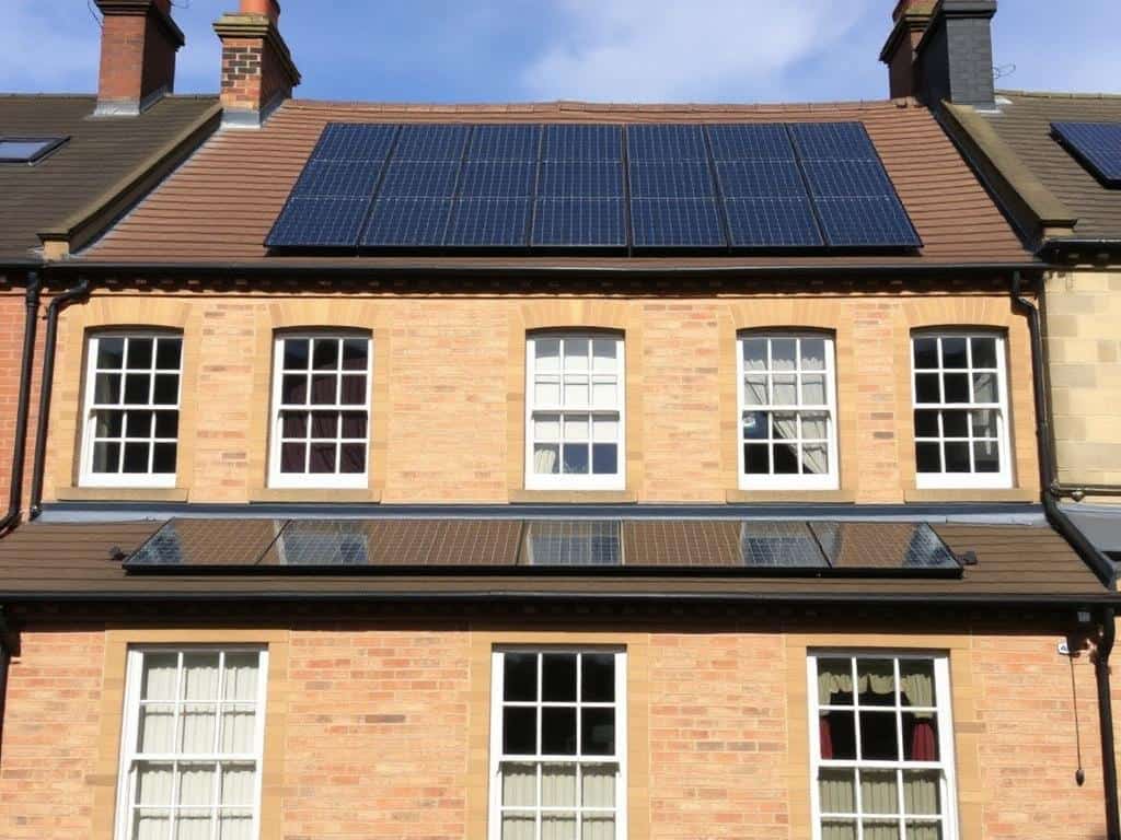 Heritage Building Solar Installation - Listed Property Gains Modern Efficiency - 6.2kW solar panel installation in Lancaster, Lancashire showing residential solar PV system by MCS certified installers