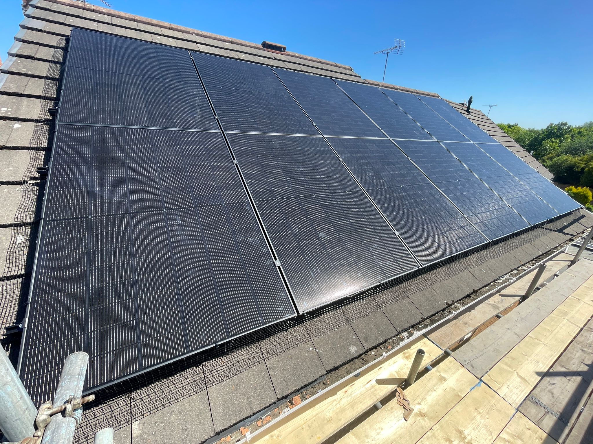chorley solar installation photo afterchorley solar installation photo after