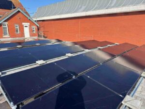 flat roof solar panel install warrington